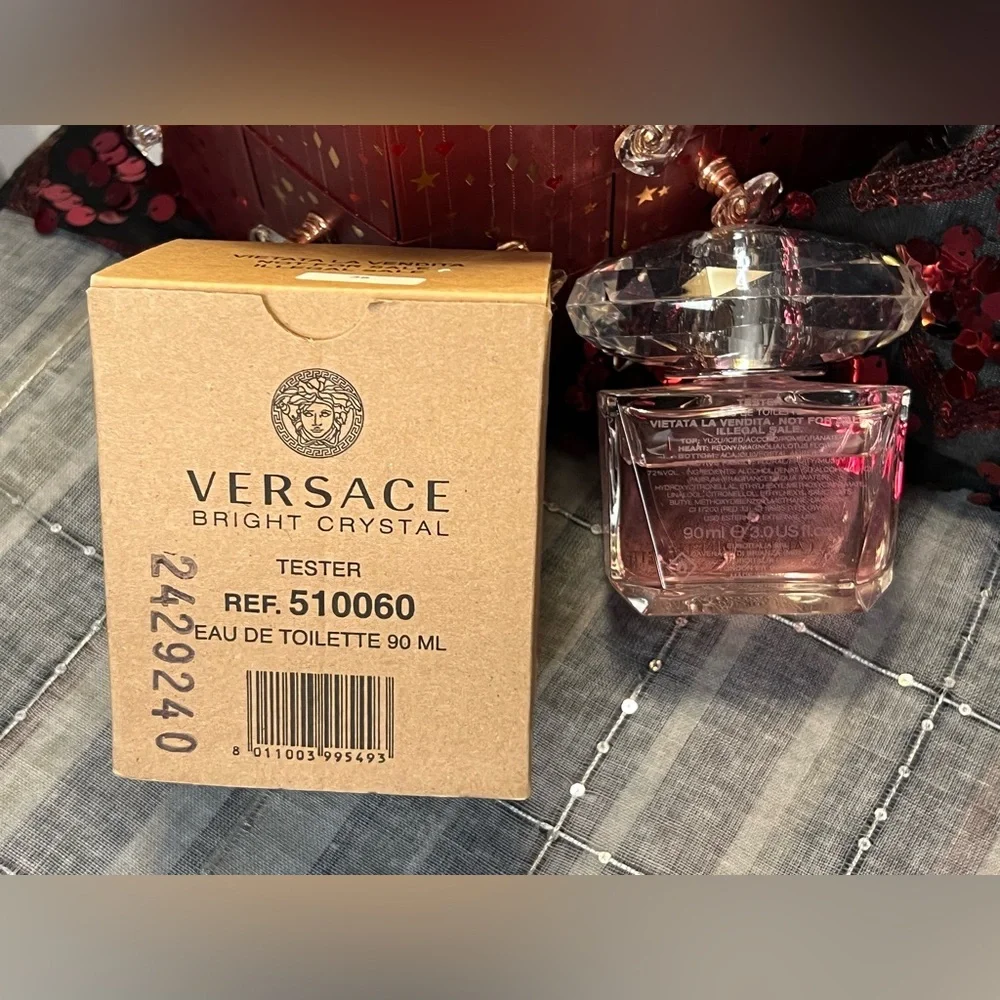 Versace Bright Crystal 90 ML New Tester w Box